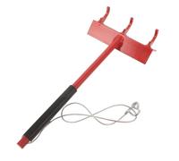 Healeved Outil de Tension de Lisse supérieure pour clôture en Grillage, tendeur en Acier Robuste avec Crochets et Crochet pour câble de 71 cm (28 po), capacité de Traction de 136 kg (300 LB), Outil