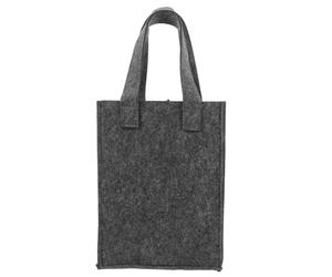 Healeved Paquet à Vin Rouge Portable en Feutre, Protège et Range 2 Bouteilles, Design Minimaliste Élégant pour Diverses Occasions