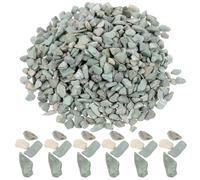 Healeved Pierres Décoratives en Calcaire Naturel 60g pour Mini Paysage et Décoration de Table de Sable, Accessoires Réalistes pour Jardin et Étang