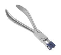 Healeved Pince à Lunettes Outil Pratique en Acier Inoxydable Légère et Compacte Argentées pour Réparation et Ajustement des Branches pour Lunettes sans Monture