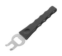 Healeved Pince pour Plaque de Barbecue Multifonction en Acier Inoxydable et Plastique Noir, Accessoire Barbecue pour Soulever en Toute Sécurité Plaques et Bols Chauds