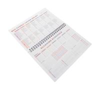 Healeved Planificateur de Nettoyage, Calendrier de Propreté, Papier, Vert Clair, Mise en Page Interactive, Couverture Complète, pour Voyage et Travail, Adolescents et Familles