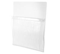 Healeved Pochette Magnétique A4 en Pvc Blanc pour Bureau Installation Facile et Organisation Pratique des Documents Espace de Travail ou Casier