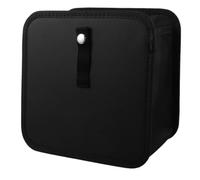 Healeved Poubelle de Voiture Pliable, Poubelle Intérieure de Voiture Suspendue 7l, Noir, 600d Oxford Fabric et 190t Fabric, pour Camion et Consoles, Facile à Nettoyer
