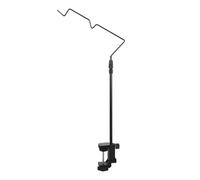 Healeved Range-câble universel pour fer à repasser : bras de support de câble flexible pour station de repassage - serre- à pince - guide anti-nœuds pour cordons d'alimentation de fer à vapeur