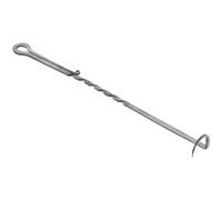 Healeved Spatule pour Barbecue avec Crochet de Retournement en Acier Inoxydable Design Polyvalent et Prise en Main Facile pour Griller et Fumer la Viande