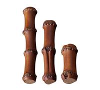 Healeved Support à Pinceaux de Calligraphie Chinois en Racine de Bambou Vintage 3 Pièces Porte-stylo Multifonction pour Bureau et Étude Élégant et Artistique