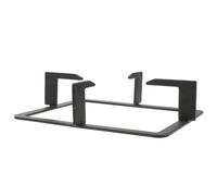 Healeved Support Rectangle en Fonte pour Cuisinière à Gaz Noir, Résistant Haute Température, Antidérapant et Facile à Installer, Accessoire pour Poêles et Casseroles Cuisine