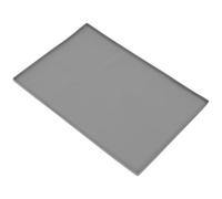 Healeved Tapis de Protection en Silicone Grand Format pour Poubelle Cuisine avec Bordure Surélevée Anti-fuite Résistant aux Rayures L'usure pour Sol Solide