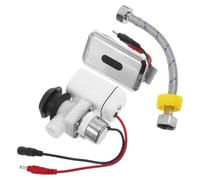 Healeved Vanne Urinoir à Capteur Automatique en Abs pour Système de Chasse D'eau, Entretien Facile et Propreté Améliorée, pour Lieux à Fort Trafic et Centres Commerciaux