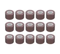 Healifty 15 Pièces Bouchon de Diffuseur à Bâtonnets, Bouchon de Flacon Parfum 28 Filets, Aluminium et Plastique, Café, Lot 1, pour DIY et Usage Domestique Quotidien