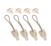 Healifty 4 Pièces Accessoires pour Volets Roulants Verrou à Bille | Kit Capuchon, Pièces Pom et Caoutchouc, pour Stores Extérieurs, Usage Extérieur