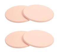 Healifty 4 Pièces Plateau de Récupération pour Plantes D'intérieur sans Trous, Soucoupe pour Plantes en Terre de Diatomée Beige, Bac de Récupération d'eau pour Pots en Céramique,