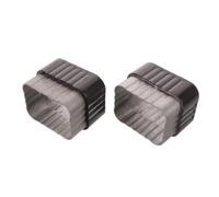 Healifty Adaptateur de Tuyau Pluvial et 2 Pièces en Alliage D'aluminium Forme Entonnoir Performance Étanche Intégrée Compatible Tuyaux Pvc Installation Drainage Jardin