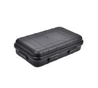 Healifty Boîte de Stockage D’Outils de Survie Multifonctionnelle Noire | Pp, Étanche et Antichoc, Légère à Transporter, Format Grand Modèle pour Aventure Extérieure
