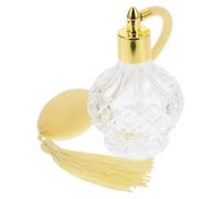 Healifty Bouteille de Parfum Vintage Verre Vaporisateur à Airbag Rechargeable Flacon Spray Élégant pour Parfum Accessoire Décoratif Chic Couleur Aléatoire Couleur Aléatoire