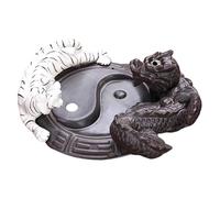 Healifty Brûleur Encens à Reflux Forme de Tigre Porte-cônes Encens en Céramique pour Sauna Room Décoration Intérieure