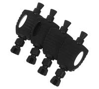 Healifty e Station d'appât en Plastique Noir, 4pcs e Remplacement pour boîtier de Souris, Compatible avec Plusieurs Marques, déverrouillage précis en Usage Quotidien