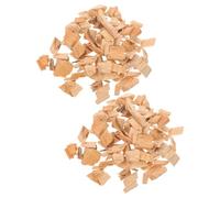 Healifty Copeaux de Bois pour Fumoir en Cyprès 1,2-2,0 pour Barbecue, Bois D'allumage, Facile à Utiliser, pour Fumage Maison et Présents Culinaires