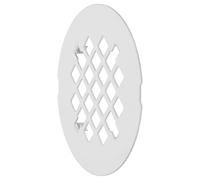 Healifty Couvercle de Drain de Jardin en Acier Inoxydable Rond avec Filtre à Crépine Salle de Bain, Construction Robuste Empêchant les Obstructions