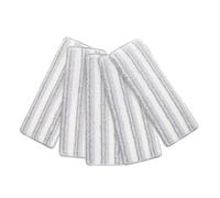 Healifty Lingettes de Nettoyage Réutilisables en Microfibre pour Balai Serpillère Plat, Haute Absorption et Design Auto-adhésif, Adaptées à Divers Types de Sols, Lot de 5 Pièces