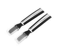 Healifty Lot de 2 Couteaux à Déchiqueter en Acier Inoxydable pour Oignon Vert, Trancheuse Facile à Utiliser Prise en Main Confortable, Outil Cuisine Pratique