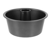 Healifty Moule à Pâtisserie Rond Forme Creuse en Acier Carbone Revêtement Antiadhésif, Extra Épais pour Cuisson Gâteau Savarin et Angel Cake