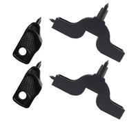 Healifty Outils de Perforation pour Tuyau d'Irrigation Goutte à Goutte 4 Pièces, Écarteur de Trous pour Tubes PE, Utilisation en Agriculture et Jardinage