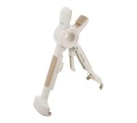 Healifty Pince Cuisine en Silicone Beige Ergonomique Antidérapante pour Plats et Bols, Résistante à Haute Température, Accessoire Pratique pour Servir et Cuisiner