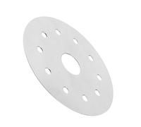 Healifty Plaque Diffuseur de Chaleur en Acier Inoxydable Ailette Conductrice de Chaleur, Bords Lisses, Accessoire Cuisine Pratique pour Casserole à Induction