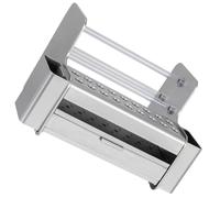 Healifty Porte-Outils de Bureau Multifonction en PVC Argenté avec Tiroir Pratique, Support de Rangement D'outils pour Tournevis et Pinces, Maison Bureau