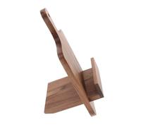 Healifty Présentoir de Menus, Porte-fiches de Recettes en Bois Marron, Mural, Support Stable et Gain de Place pour Menu et Livre de Recettes, Restaurant et Maison