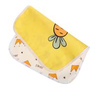 Healifty Protège-matelas Imperméable en Coton Biologique pour Garçon et Filles, Alèse Réutilisable 44x34 Cm, Portable et Confortable Sommeil Déplacements