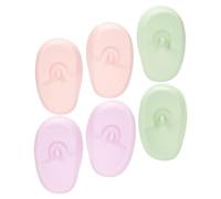 Healifty Protège-oreilles Lot de 3 Paires en Silicone Confortable et Lavable pour Coloration Capillaire pour Usage Personnel et Salons de Coiffure