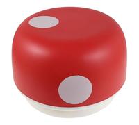 Healifty Tabouret Champignon Garçon et Filles 18cm PP Antidérapant Cuisine | Cartoon, Portable et Facile à Nettoyer, Rouge, pour Chambre, Salle de Bain, sous Bureau