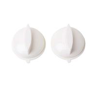 Heallege Bouton Rotatif pour Four à Micro-Ondes, 2 pièces, minuterie, Interrupteur de Commande en Plastique pour médias universels