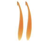HEALLILY 1 Ensemble Éplucheur Agrumes Acier Inoxydable pour Épluchage Rapide à Long Manche Outil Pratique Adapté Cuisine Quotidienne 2 Pièces
