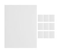 HEALLILY 10feuilles Kit de Réparation Autocollants Pvc pour Revêtement Mural Patchs Adhésifs Couverture et Fissures Design Décoratif et Facile à Nettoyer