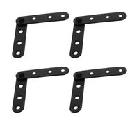 HEALLILY 4 Pièces Charnières de Meuble en Acier Inoxydable Pivot Lisse, Plaque de Réparation Robuste pour Environnements Commerciaux et Résidentiels, Fixation Facile et Solide