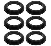 HEALLILY 6 Pièces Joint Étanchéité pour Pompe Filtre à Sable Piscine Joints Toriques PVC Noir Résistants aux Intempéries Kit de Remplacement Compatible avec Moteur de Filtration