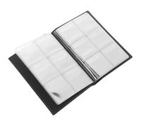 HEALLILY Album de Collection de Anciennes Emplacements Rangement Décoratif pour Monnaies Commémoratives Classeur Porte-Monnaie Noir pour Collectionneurs