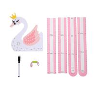 HEALLILY Autocollant Oiseau Mural Toise Croissance Garçon de et Filles Motif Animal 3d Règle de Hauteur Décorative pour Sticker Mural Artistique et Ludique pour Mesurer Chambre Bébé