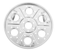 HEALLILY Panier Vapeur pour Casserole, Insert pour Cuiseur Vapeur Rond en Acier Inoxydable Argenté, Design Double Couche à Pieds, Amovible, pour Cuisson et Pâtisserie des Aliments et