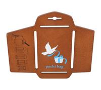 HEALLILY Pochoir pour Enveloppes en Bois Ton Café Vintage, Multi-usage pour Cartes et Emballages Lors D'occasions Spéciales