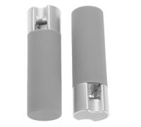 HEALLILY Poids de Rideaux Métalliques 2pcs Cordons de Stores pour Protection et Utilisation Facile Gris pour Drapes et Stores Romains