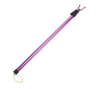 HEALLILY Poteau à Linge en Alliage Violet avec Barre rétractable, Support pour vêtements, idéal pour séchage intérieur et Rangement en Placard