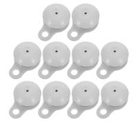 HEALSOPTHY 10 Pièces Fixation pour Bâche de Piscine Solaire Résistante à L'humidité Soleil, pour Fête Piscine Enterrée, Dimensions 5,20x3,50x2,70 Cm