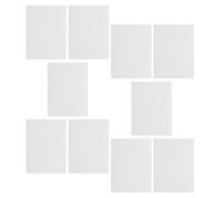 HEALSOPTHY 10feuilles Patch de Réparation Auto-adhésif Pvc pour Mur et Clôture Réparation Facile Revêtement Mural et Lambris Pvc Accessoire Pratique pour Maison et Bureau