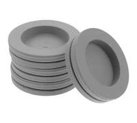HEALSOPTHY 10pièces Bouchons Caoutchouc pour Trou Climatiseur Bouchon Condensat et Élastique Kit de Réparation pour Sortie Drainage Pompe à Chaleur Compatibles Plupart des Unités Climatiques