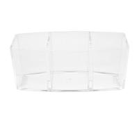 HEALSOPTHY Boîte à Dosettes Café Transparente Acrylique Compartiments Organiseur Capsule Café et Élégant pour Comptoir Rangement Sachets de Sucre et Accessoires